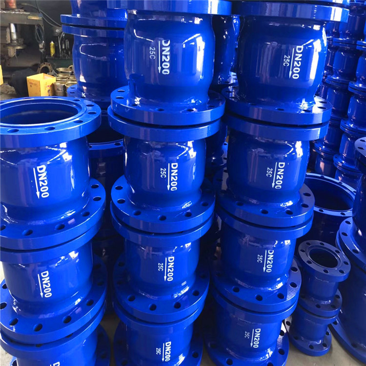 济南 消声止回阀HC41X-10 DN600 排水管道止回阀 消防专用