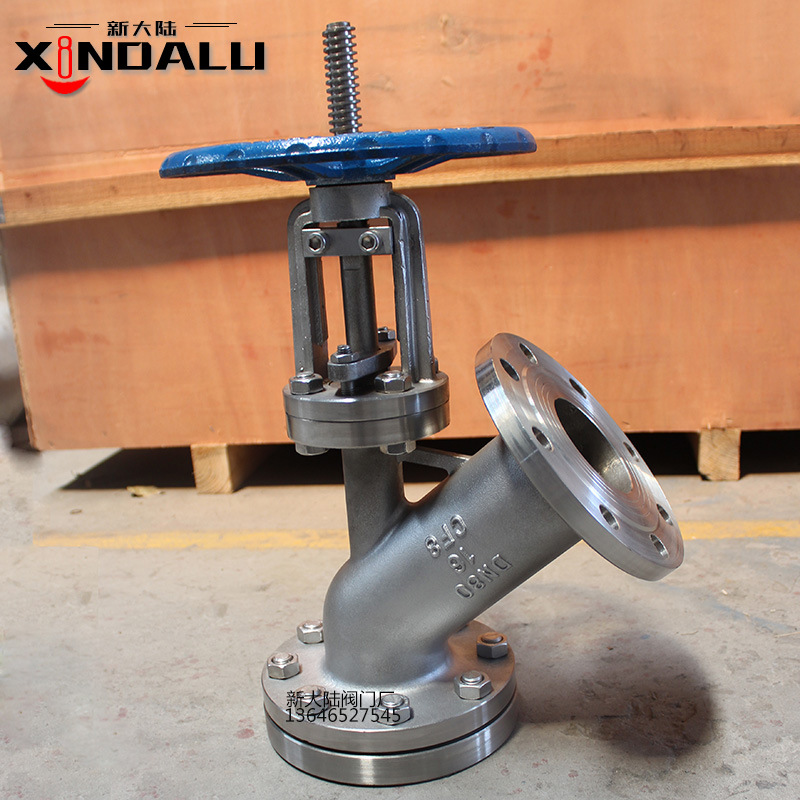 FL641H型气动上展放料阀碳钢 铸钢容器气动上展式法兰放料阀