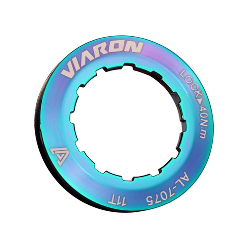 VIARON/cross-border aluminum alloy flywheel cover mountain bike road bike flywheel locking cover locking ring