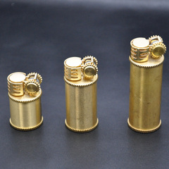 Zorro brass kerosene lighter, retro, personalized, small and creative, 583 Fatso lighter