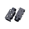 Factory direct sales audio socket/3.5mm headset socket PJ-320 three-pin patch plug-in round head