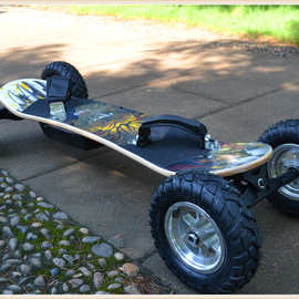 轮毂电机越野滑板 锂电电动滑板 四轮滑板 板代步车