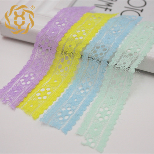 现货2cmDIY无弹蕾丝饰品服装装饰花边蝴蝶结领结无弹蕾丝花边706