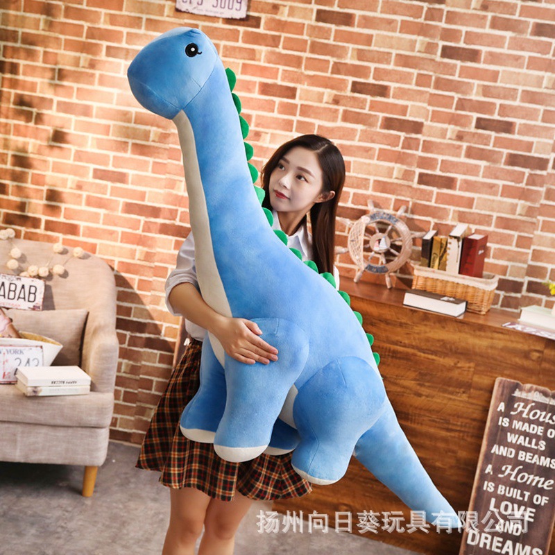 新款创意恐龙当家毛绒玩具恐龙抱枕霸王龙儿童座椅玩具 生日礼物