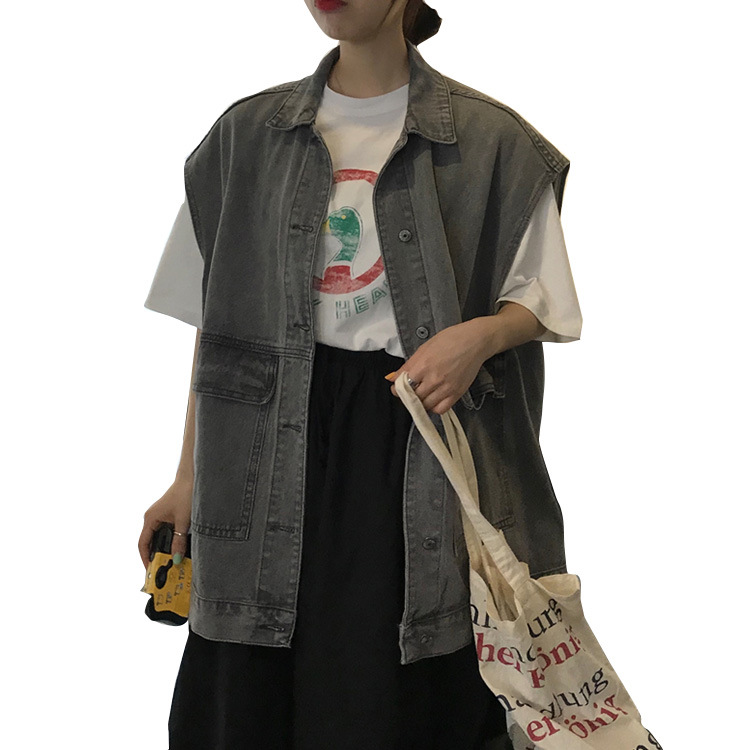 Gilet femme AVEC ENJUN en Cow-boy - Ref 3316613 Image 5