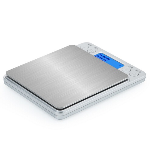 Portable jewelry scale, electronic scale 0.1g 0.01g, kitchen scale, gold gift scale, home palm scale