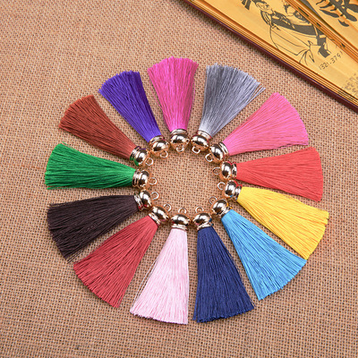 廠家直銷皇帝帽柔順流蘇飾品流蘇配件首飾頭飾流蘇配件