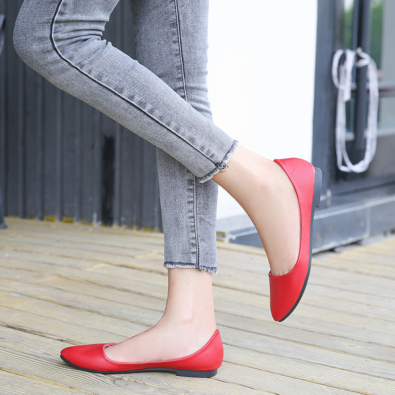 Mã B1634 Giá 400K: Giày Bệt Nữ Huryai Big Size Ngoại Cỡ Mũi Nhọn Phong Cách Hàn Quốc Giày Dép Nữ Chất Liệu G01 Sản Phẩm Mới, (Miễn Phí Vận Chuyển Toàn Quốc).