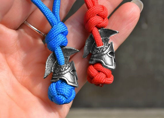 Брелок с бусинами