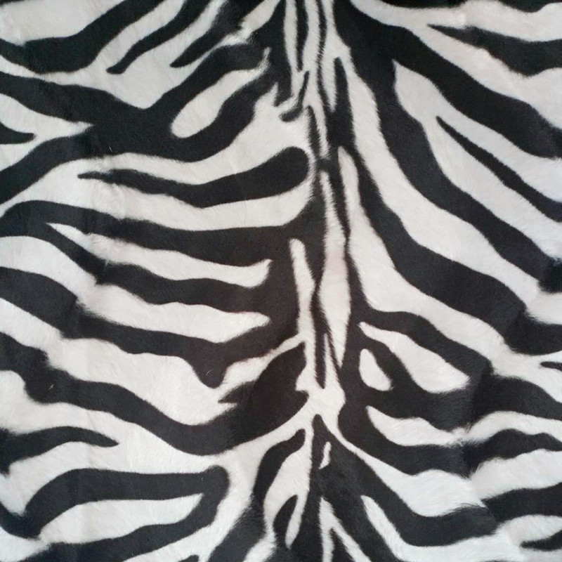 工厂在线 动物仿皮毛马纹短毛绒 家纺家居玩具服装面料