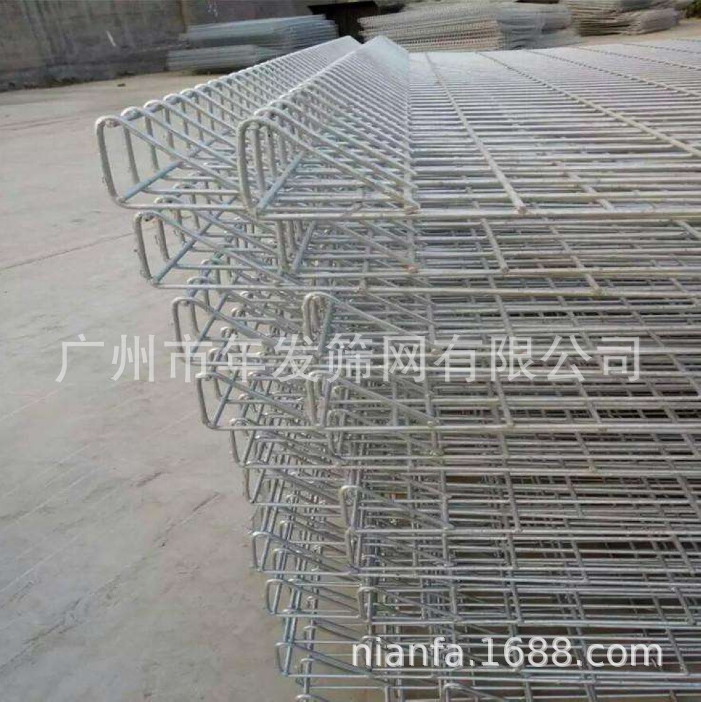 广州韩式护栏批发  外资厂区产业园隔离网 韩式折弯围栏出口