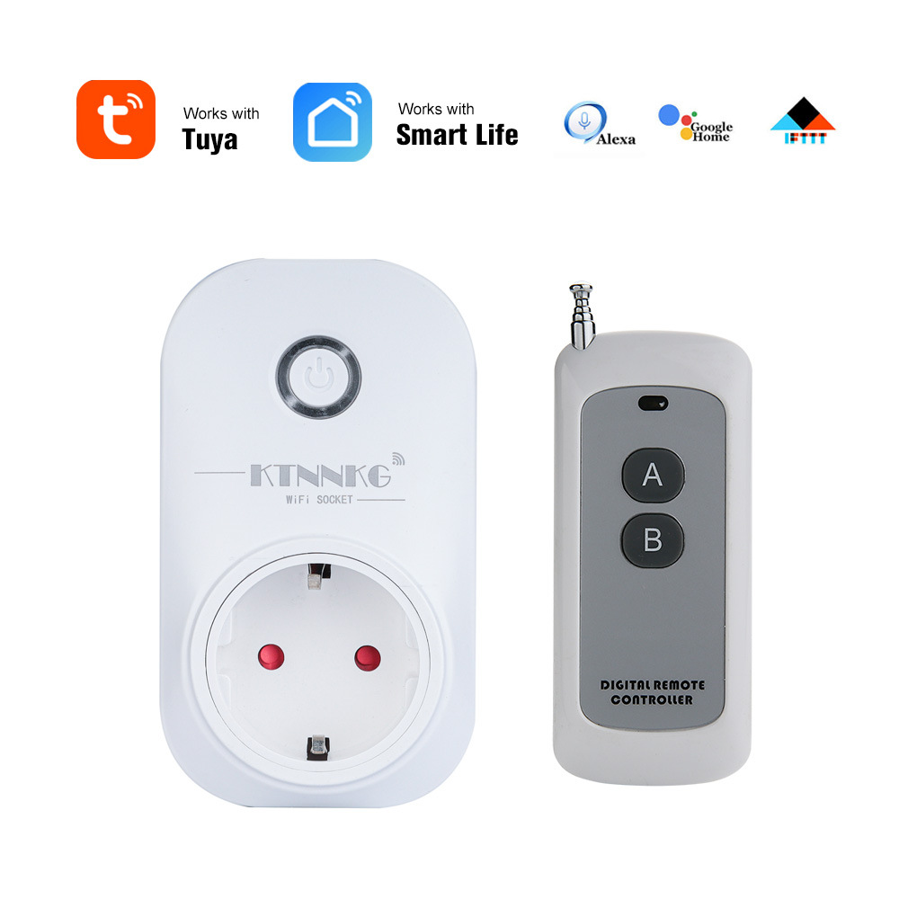 双频 APP 433MHz 智能WIFI插座 英规 美规 欧规 tuya智能