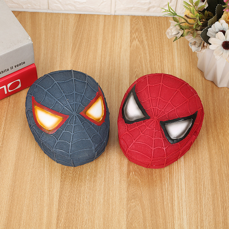 originality The Avengers Extraordinary Spider-Man ashtray a living room bar decorate Resin crafts man Decoration