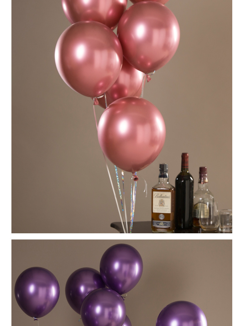 Simple Style Solid Color Emulsion Party 10-inch Balloon display picture 7