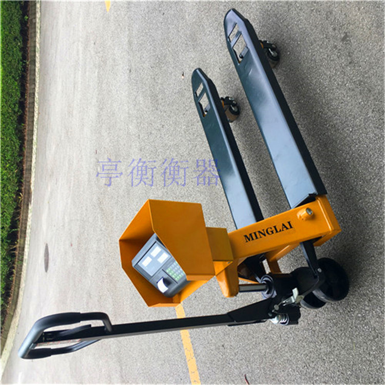 带打印叉车秤 叉车秤厂家  1吨电子叉车秤 YCS-0.5T托盘车电子秤