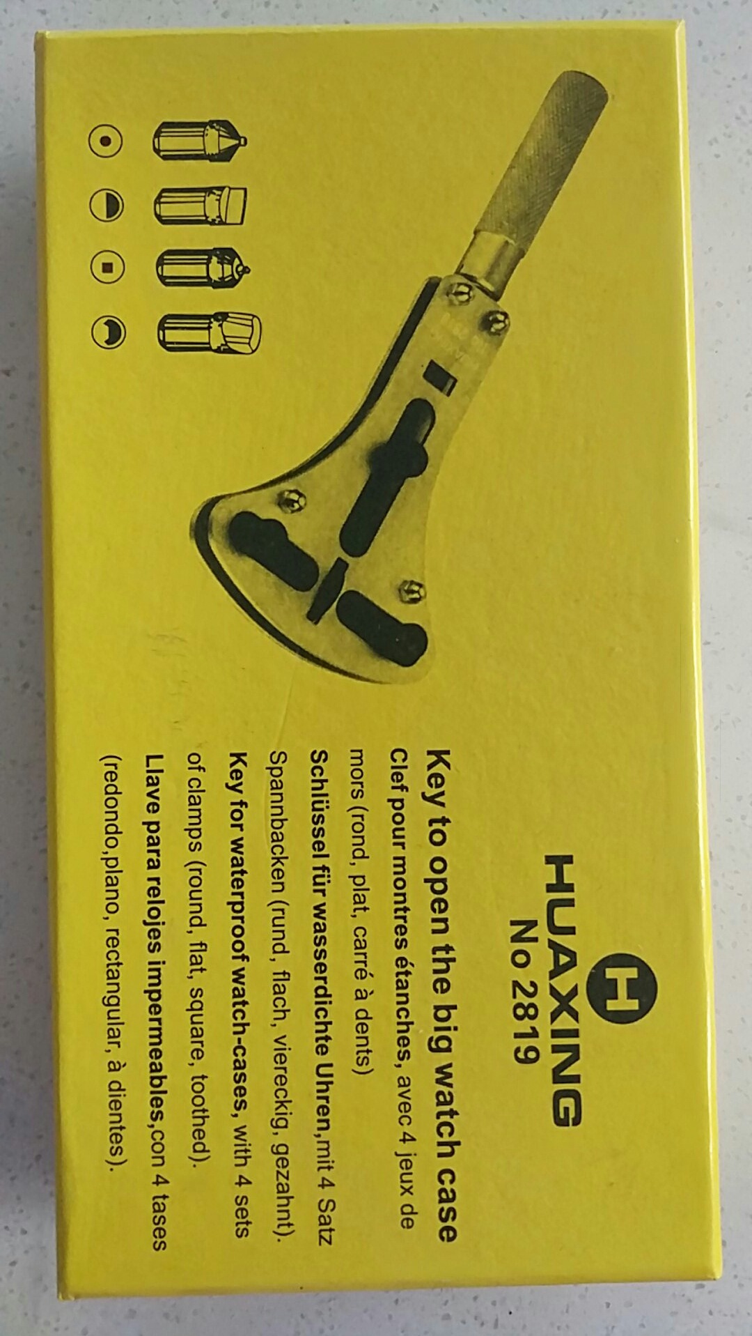 修表工具 手表开表器 三脚开底盖器 55MM三爪开表盖 手表维修工具