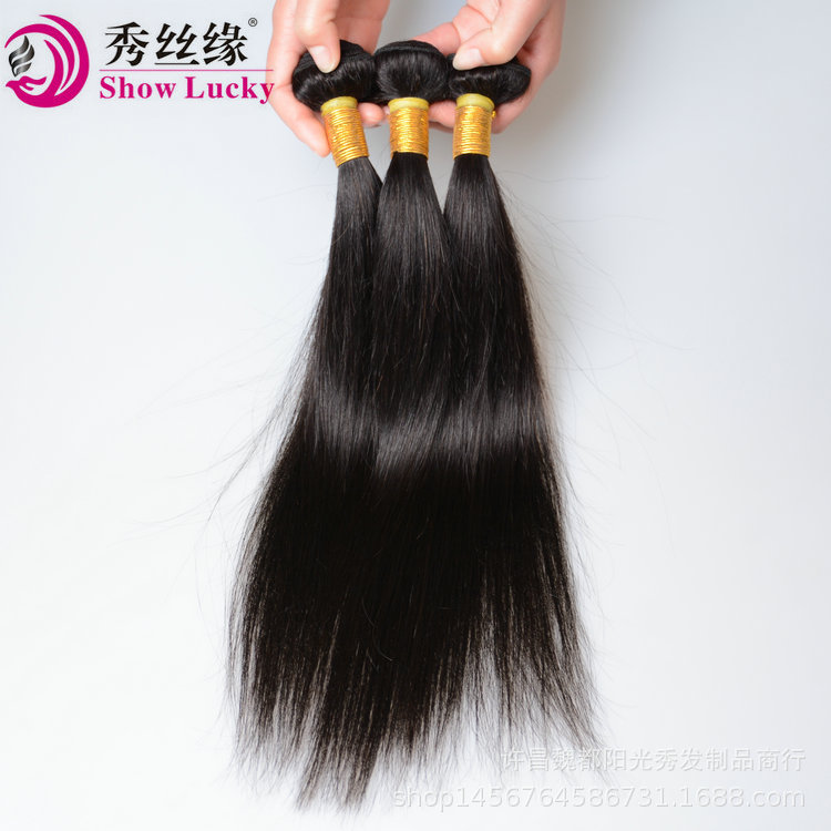 Fast selling universal hair curtain Indian real life hair wig straight wave 50g foreign trade real life hair curtain