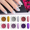 Nailing Mirror Powder Net Red Type Rose Rose Titanium Nail Bright Powder NAIL Plating Mirror Nail Flash Powder