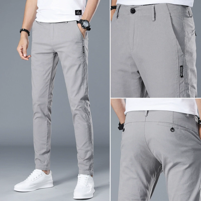 Summer elastic trousers, Korean style