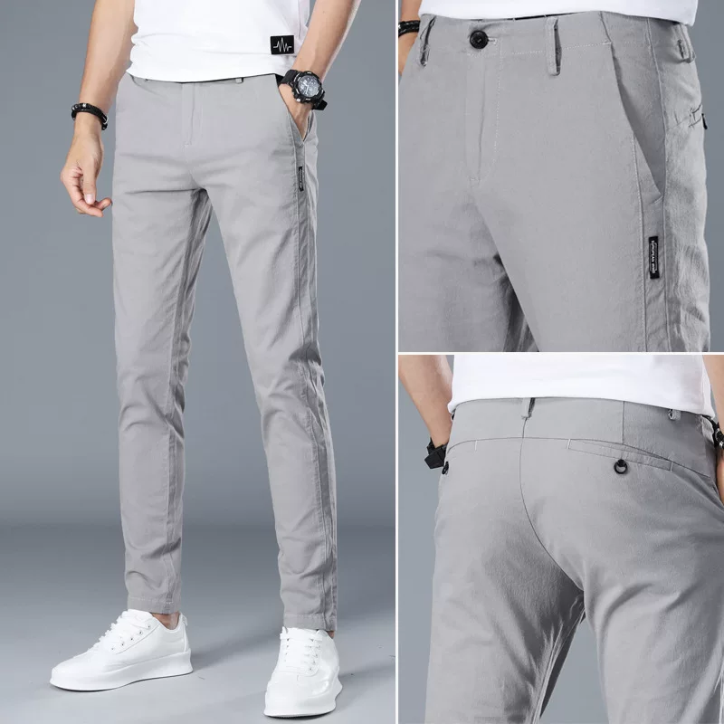 Summer elastic trousers, Korean style