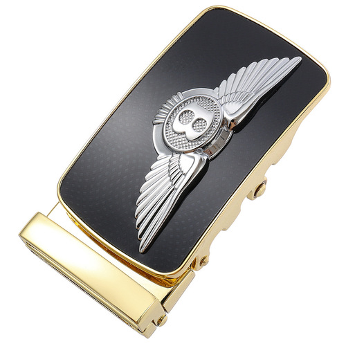Automatic buckle new casual letter buckle pants belt buckle LY25-0272