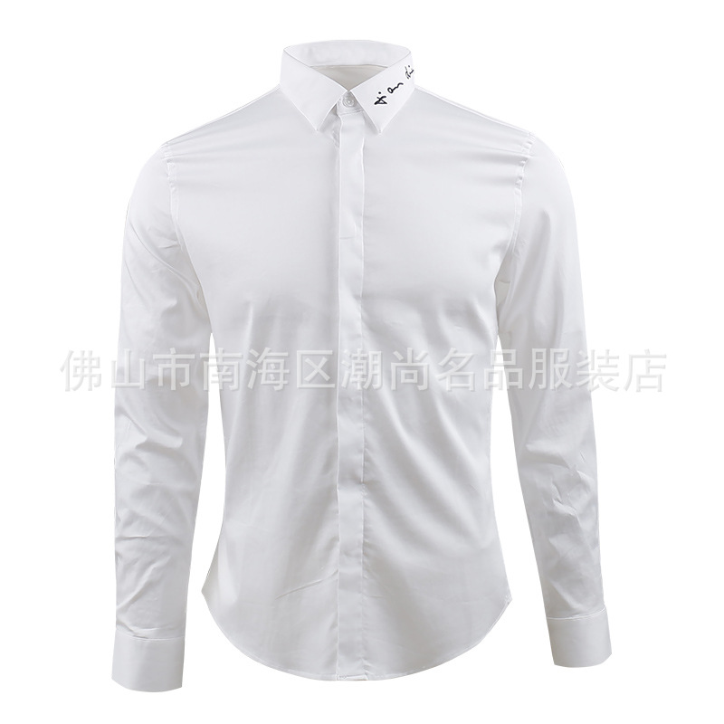 F7166 1140K ÁO SƠ MI NAM FOSRECH DÀI TAY THÊU HỌA TIẾT HOA THỜI TRANG NAM G04 SẢN PHẨM MỚI