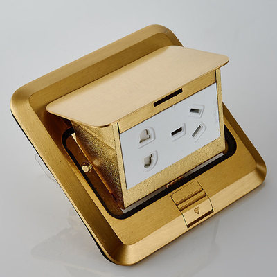 86 ground Pentapore Ground socket All copper waterproof two or three source ground socket Special Offer Bottom box