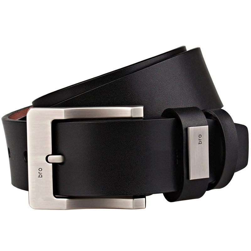 Leather long belt, genuine leather, plus size, simple and elegant design