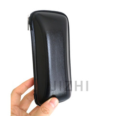 長方陽鏡盒 加硬EVA拉鏈眼鏡盒強抗壓 高端荔枝紋PU 可印製LOGOL