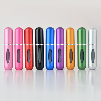 5ml portable self-pump bottle-filled liquid perfume bottle