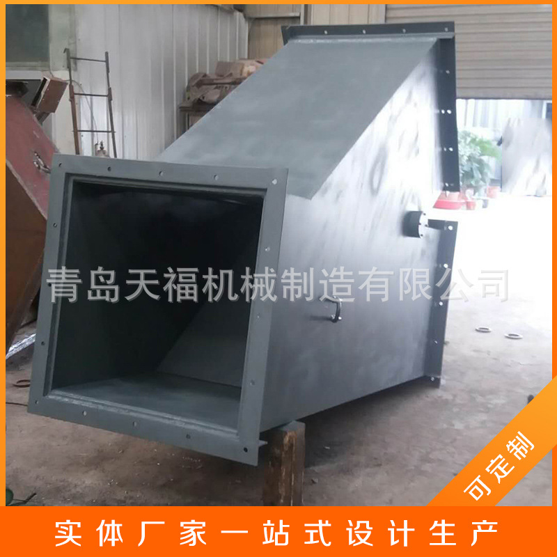三通卸料器 煤炭粮食石料输送机  青岛厂家销售 量大从优欢迎咨询