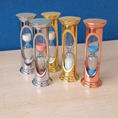 originality Metal Hourglass 3 Minute Timing Promotional items Craft gift Glass hourglass hourglass