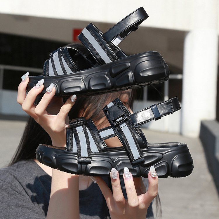 Chaussures été pour femme en Caoutchouc - Ref 3345368 Image 1