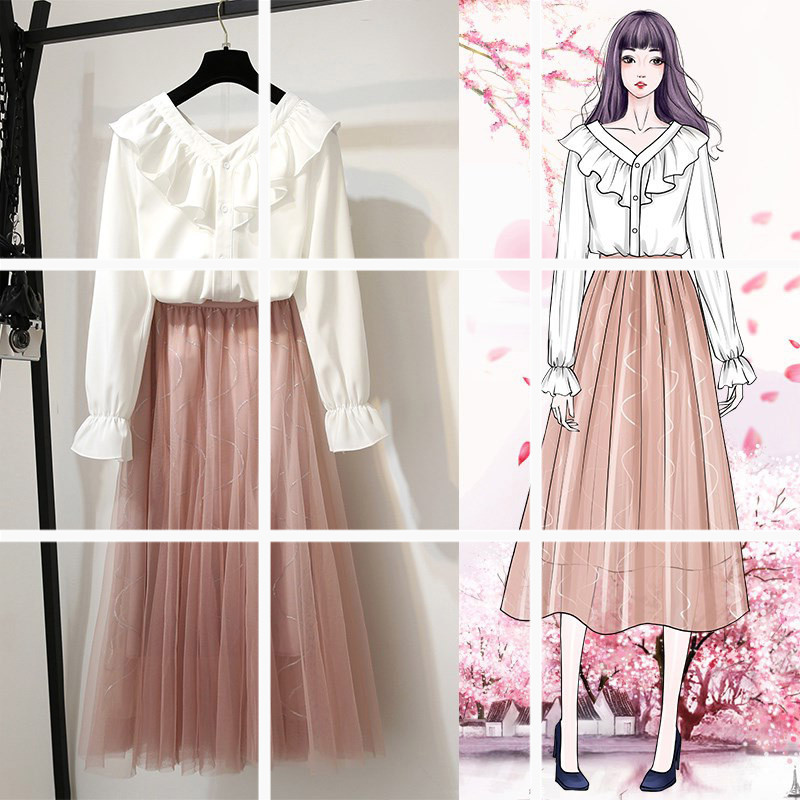 Costume femme en Mélange de coton - Ref 3335582 Image 4