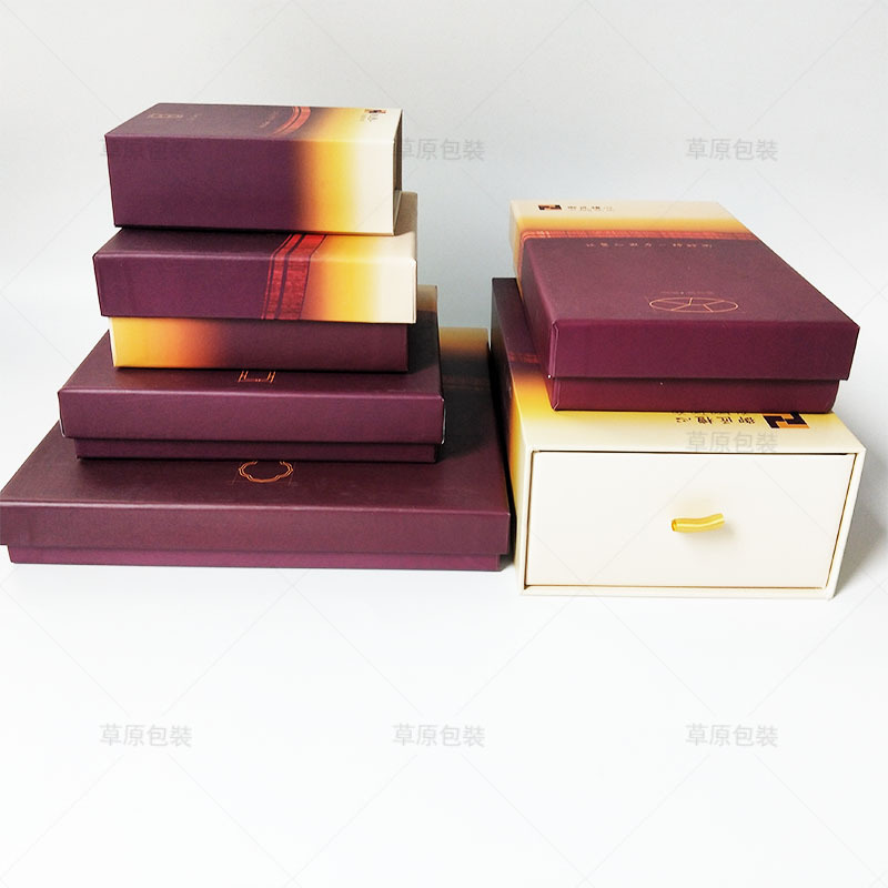 纸质礼品包装盒设计定做 高档精美布艺礼品锦盒加工logo布艺礼盒