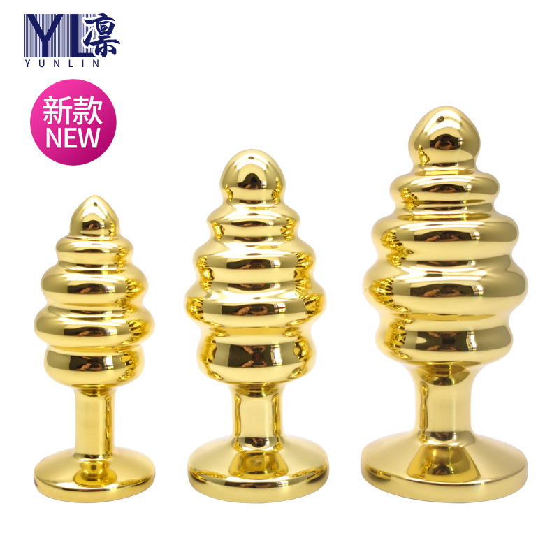 金属肛塞成人情趣性用品女用肛门自慰器后庭G点高潮棒大号sm尾巴|ru