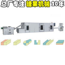 棉花甘草软糖生产流水线 小型彩虹糖果胶QQ软糖生产设备浇注机