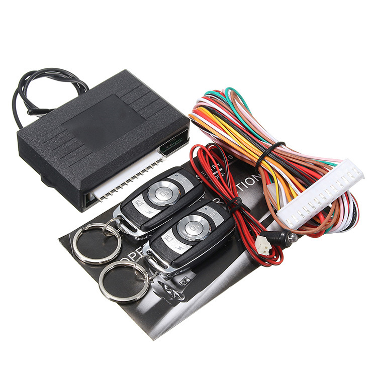 12 VUniversal Car Anti-theft Lock Car Alarm/alarm One-way Anti-theft Device Car Electronic Lock Alarm