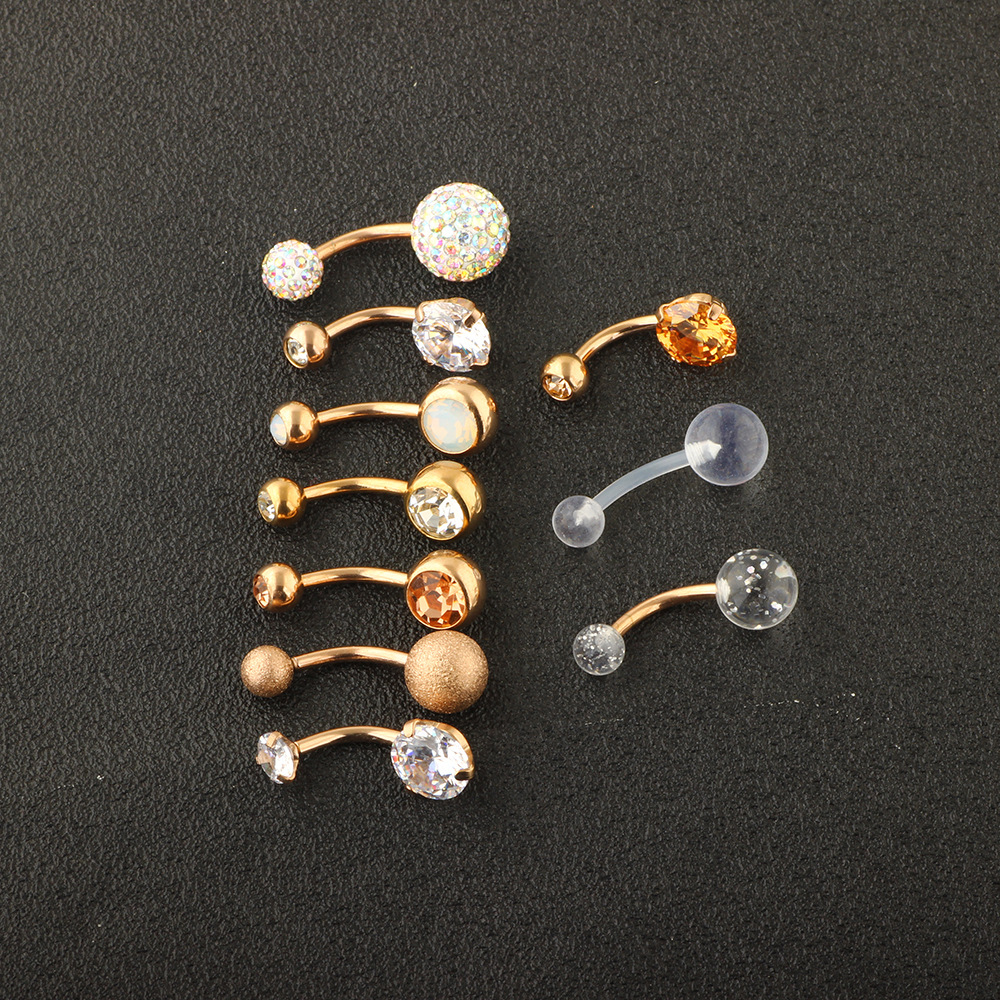 Pointed titanium steel lip stud product view