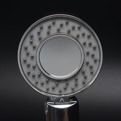 熱賣雙面出水可裝沐浴露花灑 電鍍雨淋噴霧淋浴噴頭 廠家直銷