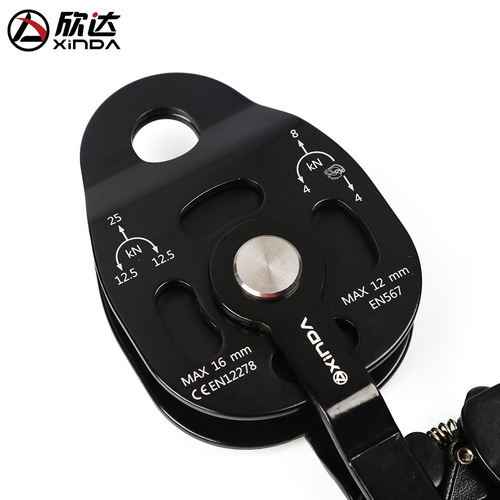 Xinda crane lifts heavy objects upward, pulls the ascender, pulley lifter, drags the underground rescue protector