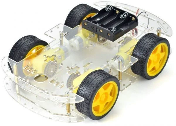Умный набор шасси 4WD DIY автомобиля с кодовой табличкой 51 STM32