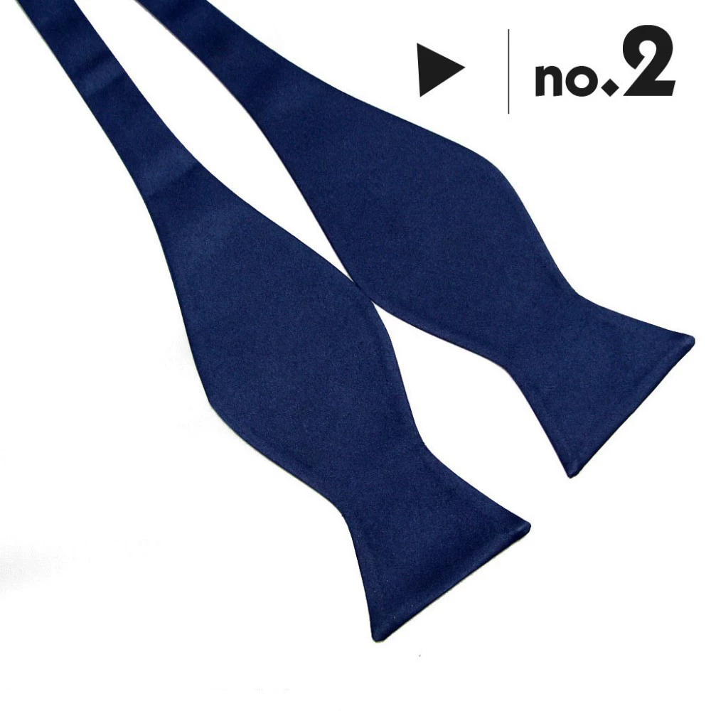 Men's handmade bow tie for formal wedding gentleman British gourde collar self tie bowtie