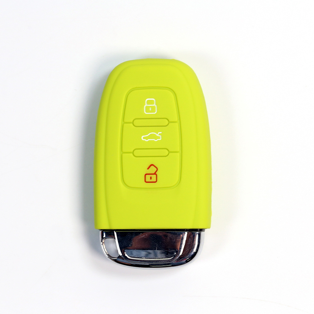 For Audi A6L RS6 RS7 silicone key case R8 S8 key case RS5S4 remote control case Silica ge