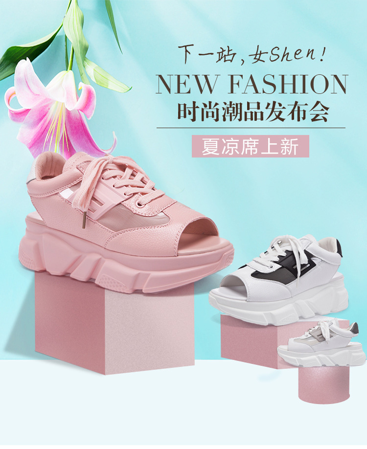 Chaussures été pour femme en Caoutchouc - Ref 3345918 Image 10