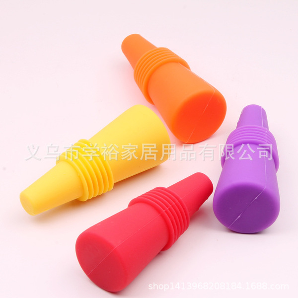 silicone creative bottle stopper sealed