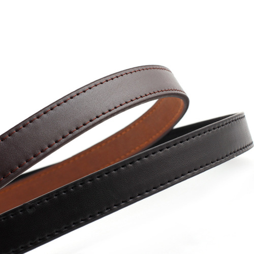 Korean style Korean style simple casual pinless belt fashionable student decorative smooth buckle belt versatile ladies belt