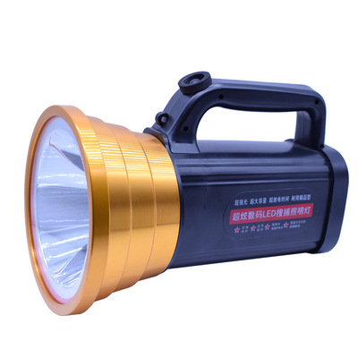 巡防手提探照灯 充电 5000M射程 LED光源  100W 狩猎 航海 可OEM