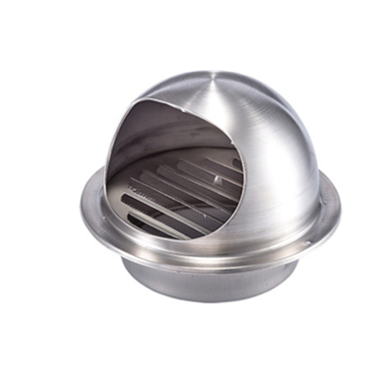 加厚亮光型外墙防雨风帽不锈钢风罩防水排风口