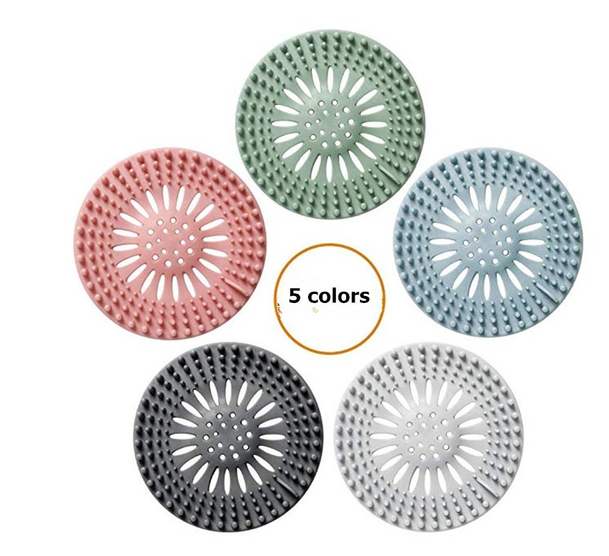 Kitchen sink anti-clogging floor drain cover bathroom drain hair filter plug filter sewer filter